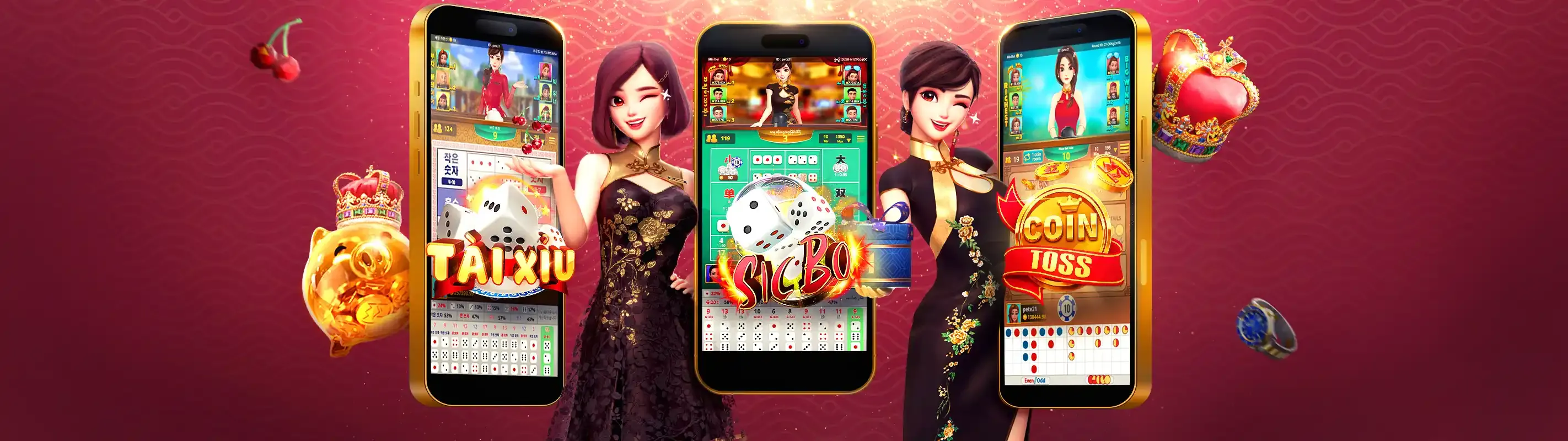 Hình ảnh nền các trò chơi luckywin chính thức
